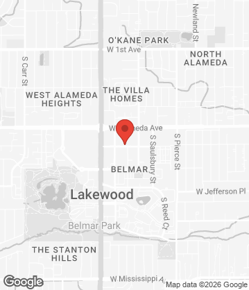 Map of The French Press - Belmar - 7323 W Alaska Dr, Lakewood, CO, 80226, US